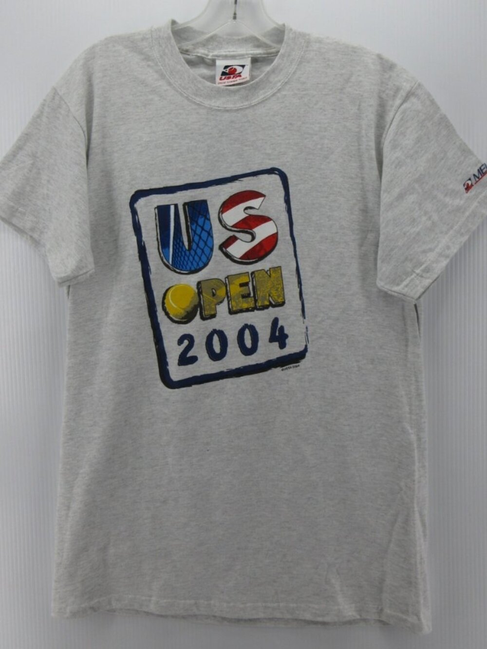 VTG US Open Shirt Medium 2004 Tennis Championship USTA Member Promo NEW